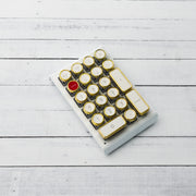 WHITE GOLD QWERKYWRITER® NUMKEY NUMPAD