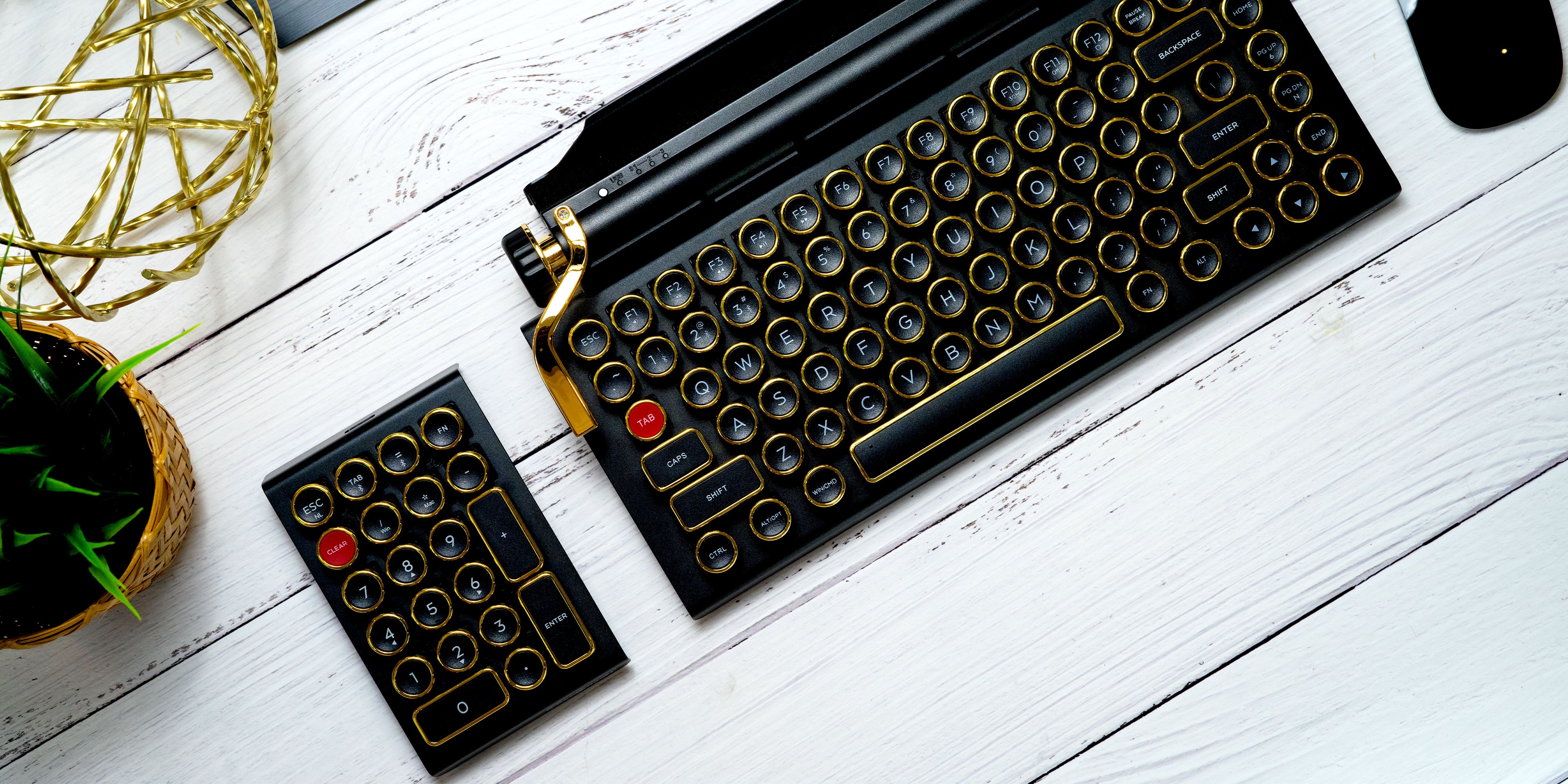 QWERKYWRITER® Typewriter Inspired Mechanical Keyboard®