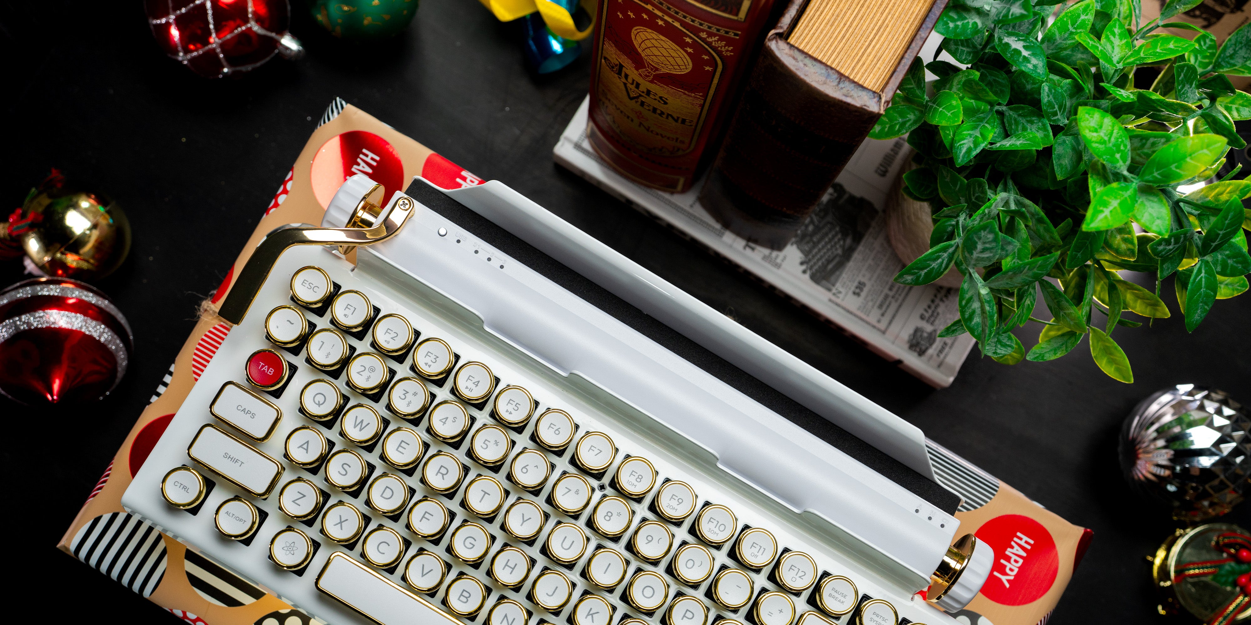 QWERKYWRITER® Typewriter Inspired Mechanical Keyboard®