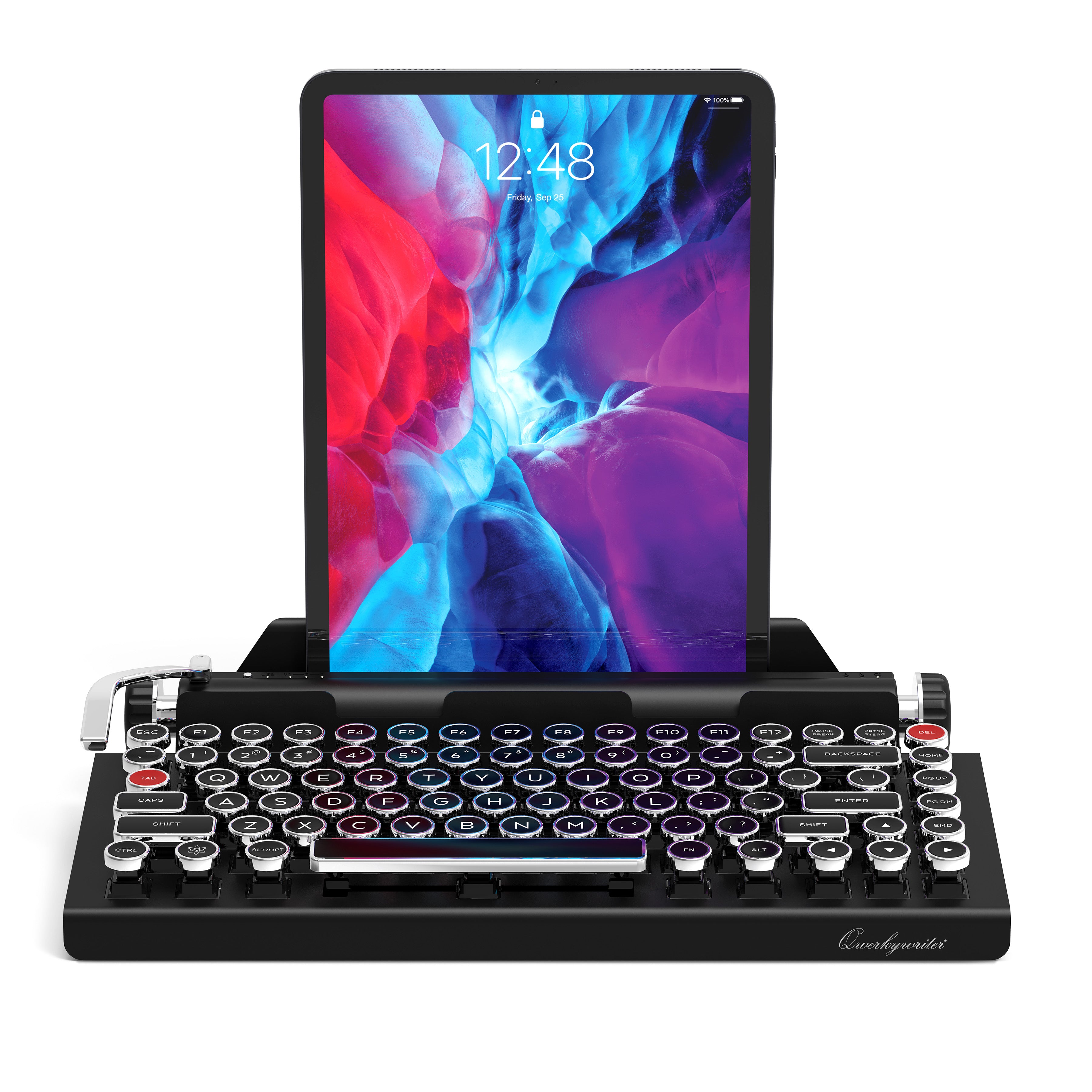 BLACK CHROME QWERKYWRITER® US Layout