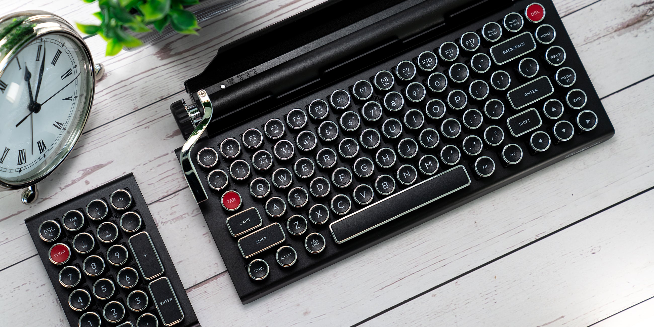 QWERKYWRITER® Typewriter Inspired Mechanical Keyboard®